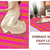 Vibrant Abstract Art Design(Pink)