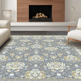 Classic Floral Ivory Accents(Gray)