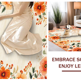 Bold Modern Nature Motif(Beige)