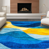 Stylish Dynamic Color Block Style(Blue)