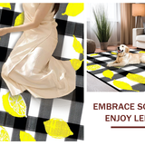Elegant Distressed Plaid Design(Black)