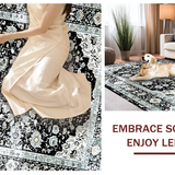 Classic Trellis Design with Grey Accents(Black)