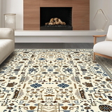 Ultra Soft Area Rug, Non Slip, Stain Resistant, Washable Area Rugs for Living Room, Bedroom, Transitional Cozy Animal Patterns(Beige)