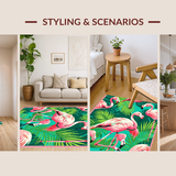 Whimsical Tropical Vibes Home Accent(Pink)
