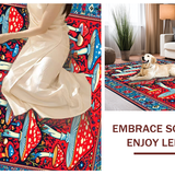 Bold Artistic Psychedelic Visual Statement(Red)