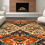 Charming Retro Cowboy Circle Design(Beige)