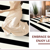 Chic Geometric Black and White(Black)