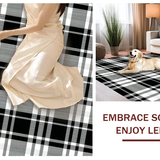 Inviting Natural Fiber Contrast(Black)