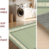 Inviting Cozy Geometric Border Theme(Green)