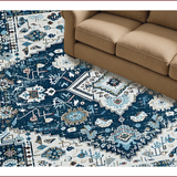Trendy Distressed Blue Aesthetic(Blue)