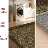 Sophisticated Shaggy Nature Inspired Decor(Black)