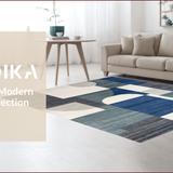 Ultra Soft Area Rug, Non Slip, Stain Resistant, Washable Area Rugs for Living Room, Bedroom, Modern Zen Sanctuary Floor Canvas(Gray)