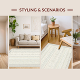 Geometric Neutral Elegance Appeal(Beige)