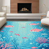 Colorful Nautical Fantasy Motif(Blue)