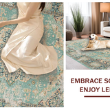 Chic Low Pile Transitional Design(Beige)