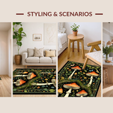 Stylish Gothic Inspired Leaf(Black)