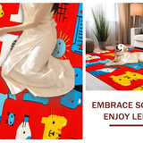 Brightly Colored Learning Focused Art(Red)