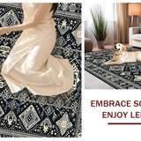 Luxurious Minimalist Trellis Motif(Gray)