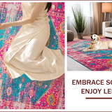 Vibrant Medallion Patterned Aesthetic(Pink)