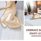 Contemporary Cozy Solid Shag Design(Gray)