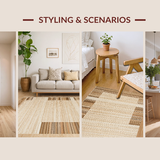 Elegant Solid Natural Texture(Beige)