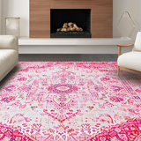 Chic Retro Circular Motif(Pink)