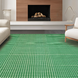 Contemporary Green Patterned Elegance(Green)