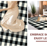 Whimsical Black and White Graphic Design(Beige)