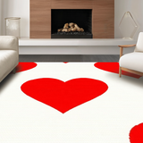 Charming Fluffy Heart Aesthetic(Red)