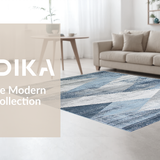 Cozy Neutral Trellis Elements(Blue)