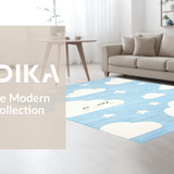 Charming Blue Whimsical Design(Blue)