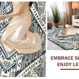 Modern Stylish Floral Composition(Blue)