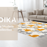 Contemporary Cute Bunny Silhouette(White)