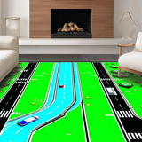 Energetic Landscape Play Zone Design(Green)