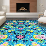 Lovely Pastel Flower Accents(Blue)