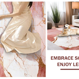 Stylish Abstract Marble Texture(Pink)