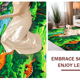 Joyful Multi Colored Dino World(Green)