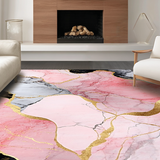Contemporary Abstract Pink Black(Pink)