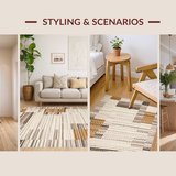 Artistic Woven Lattice Motif(Beige)