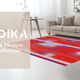 Colorful Contemporary Spot Art(Red)