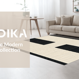 Chic Modernist Graphic Lines(Beige)