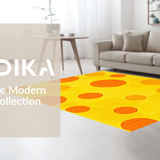 Energetic Kaleidoscopic Round Theme(Yellow)