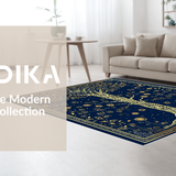 Elegant Viking Mythology Motif(Blue)