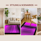 Bold Ombre Patterned Statement(Pink)