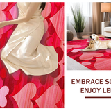 Playful Contemporary Heart Design(Red)