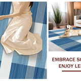 Chic Geometric Blue Tones(Blue)