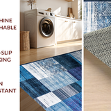 Fresh Coastal Striped Aesthetic(Blue)