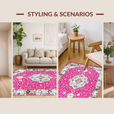 Chic Contemporary Ogee Design(Pink)
