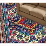 Ultra Soft Area Rug, Non Slip, Stain Resistant, Washable Area Rugs for Living Room, Bedroom, mushroom snail kitchen(Red)