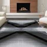 Chic Geometric Diamond Motif(Gray)